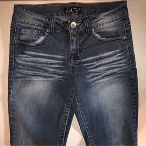 L.E.I. Flare Leg Jeans with Button-Up Back Pockets